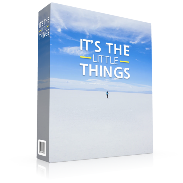 It's the Little Things - eBook & Workbook